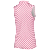 Polo sans manches Nike Arnold Palmer Invitational Victory Performance pour femme, rose