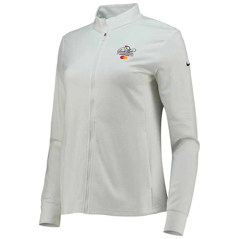 Haut à glissière pleine longueur Nike Arnold Palmer Invitational UV Victory Performance pour femme, blanc
