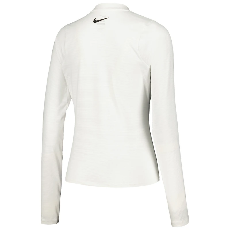 Haut à manches longues Nike Arnold Palmer Invitational UV Victory imprimé Performance pour femme blanc