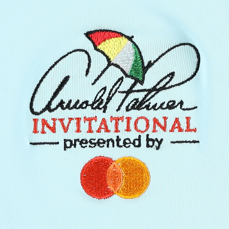 Polo en jersey extensible sans manches Peter Millar Mint Arnold Palmer Invitational Opal pour femme