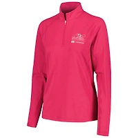Veste rose Puma Arnold Palmer Invitational YOU-V Raglan Quarter-Zip pour femme