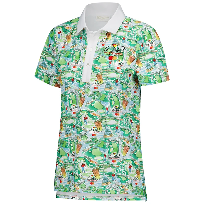 Women's Smith & Quinn Green Arnold Palmer Invitational Reagan Conversational Polo
