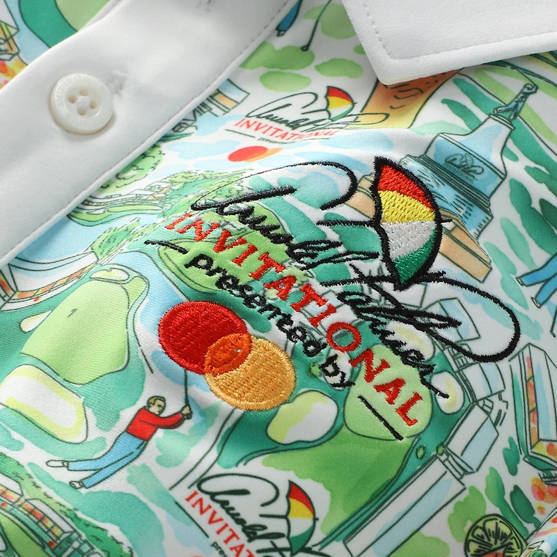 Women's Smith & Quinn Green Arnold Palmer Invitational Reagan Conversational Polo