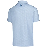 Youth FootJoy  Light Blue Arnold Palmer Invitational Speckle Print Polo