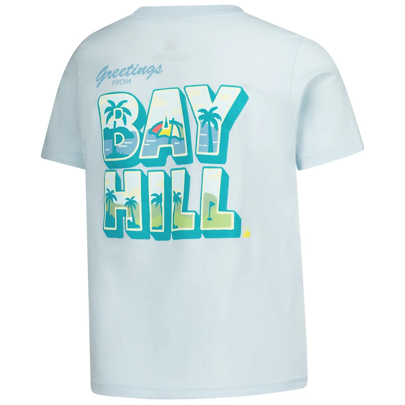 Youth Flomotion Light Blue Arnold Palmer Invitational Greetings from Bay Hill T-Shirt