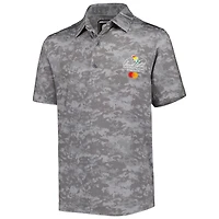 Youth FootJoy Gray Arnold Palmer Invitational Cloud Camo ProDry Golf Polo