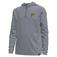 Youth Under Armour Heather Gray Arnold Palmer Invitational Quarter-Zip Hoodie