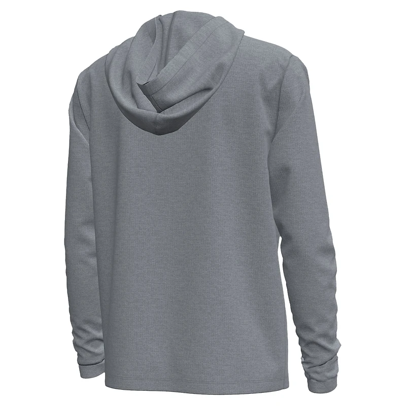 Youth Under Armour Heather Gray Arnold Palmer Invitational Quarter-Zip Hoodie