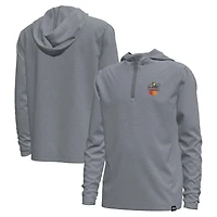 Youth Under Armour Heather Gray Arnold Palmer Invitational Quarter-Zip Hoodie