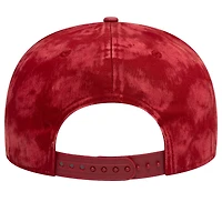 Men's New Era Red AS Roma Tie-Dye 9FIFTY Snapback Hat