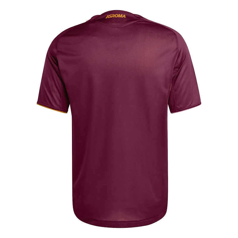 Men's adidas Red AS Roma 2025/26 Home Authentic Jersey
