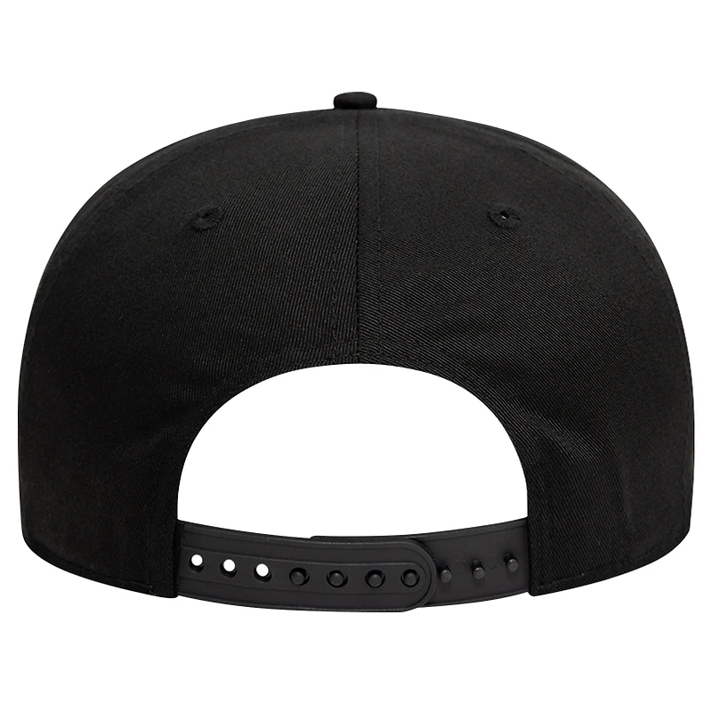 Men's New Era Black AS Roma Lupetto 9FIFTY Snapback Hat