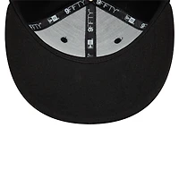 Men's New Era Black AS Roma Lupetto 9FIFTY Snapback Hat