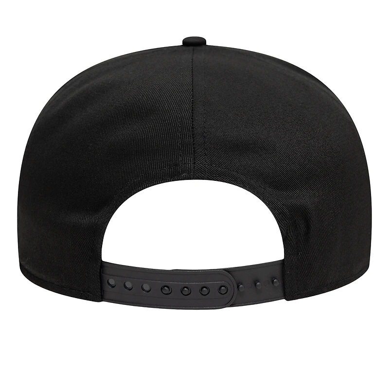 Men's New Era  Black AS Roma SPQR Golfer Snapback Hat