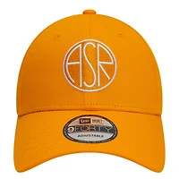 Men's New Era Orange AS Roma Seasonal 9FORTY Adjustable Hat