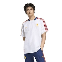 Maillot unisexe adidas blanc AS Roma Terrace Icons