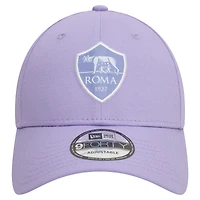 Women's New Era Purple AS Roma Micro 9FORTY Adjustable Hat
