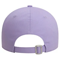 Women's New Era Purple AS Roma Micro 9FORTY Adjustable Hat