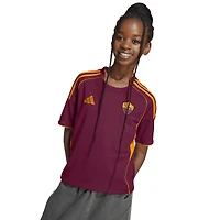 Youth adidas Red AS Roma 2025/26 Home Replica Jersey
