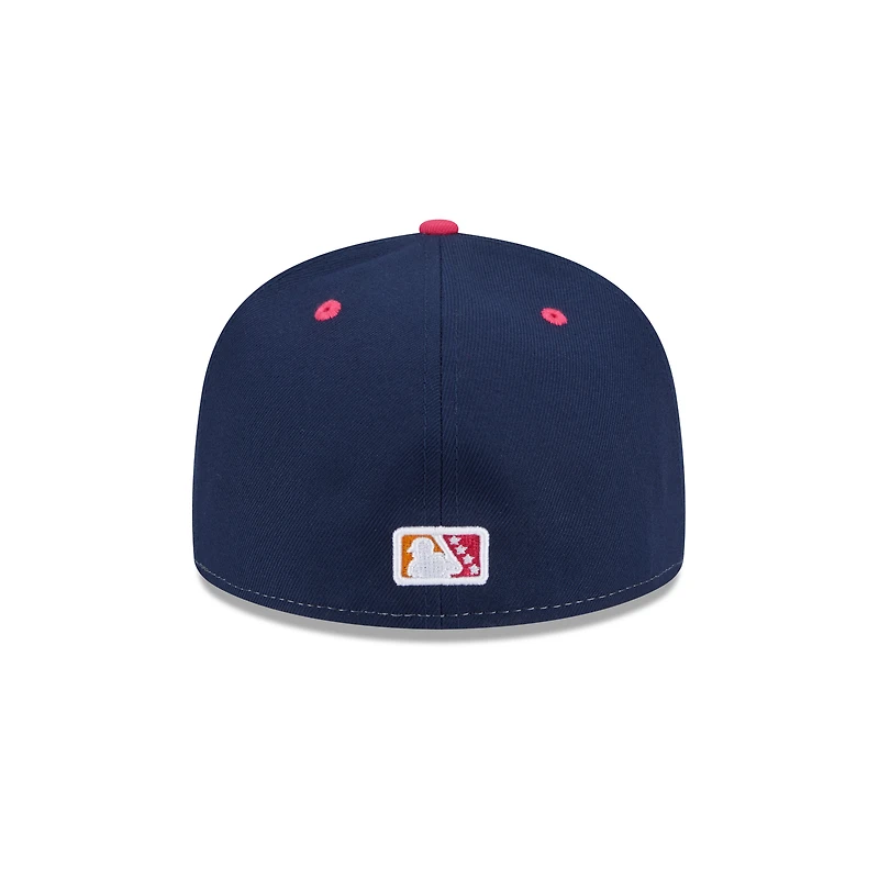 Casquette ajustée 59FIFTY dorée pour homme New Era Asheville Tourists Theme Nights