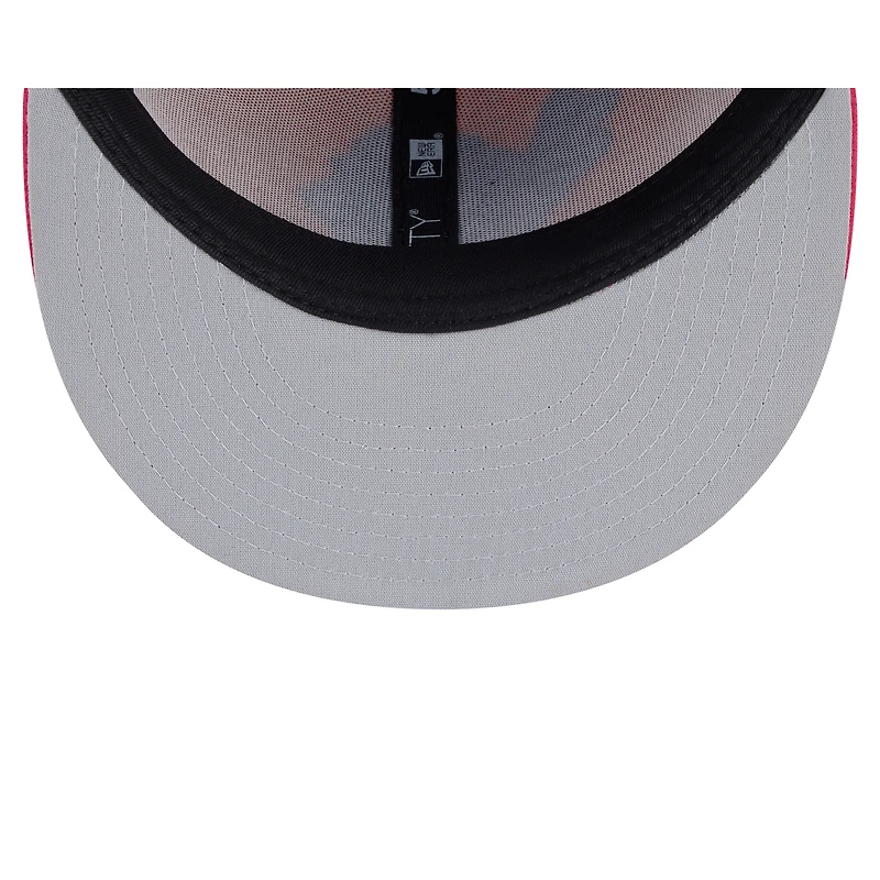 Casquette ajustée 59FIFTY dorée pour homme New Era Asheville Tourists Theme Nights