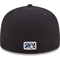 Casquette ajustée 59FIFTY pour homme bleu marine Asheville Tourists Authentic Collection New Era