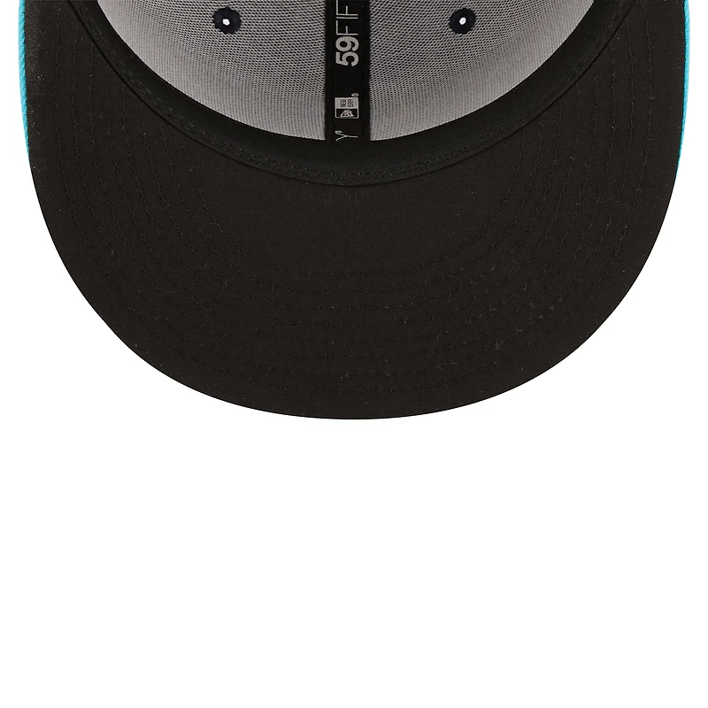 Casquette ajustée 59FIFTY pour homme bleu marine Asheville Tourists Authentic Collection New Era