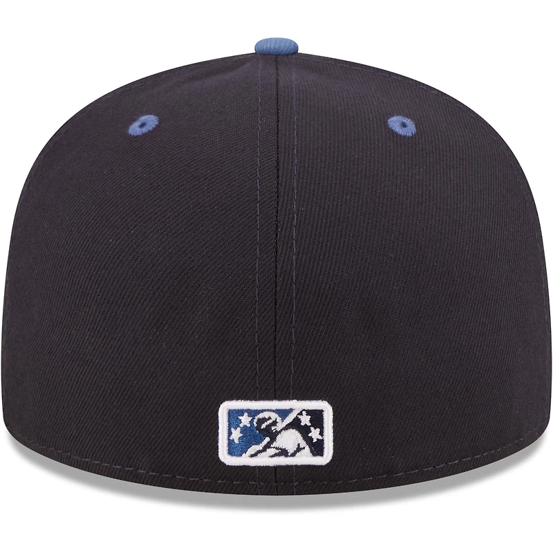 NWE ASHTOU NAVY ROAD MIB AUTHENTIC COLLECTION 59FIFTY HATMENHIC