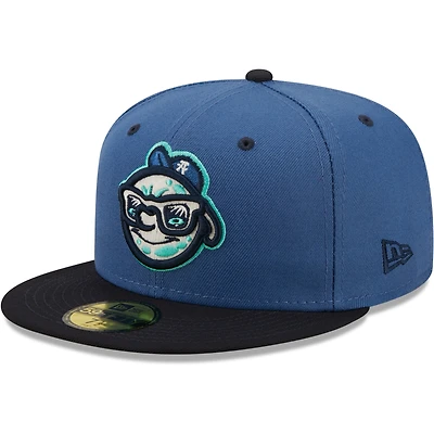 Casquette ajustée 59FIFTY Royal Asheville Tourists Collection New Era pour homme