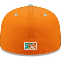 Casquette ajustée 59FIFTY Yacumamas De Asheville Copa La Diversion New Era pour homme, blanc/noir
