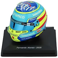 Spark Models Fernando Alonso Aston Martin 2025 Casque à l'échelle 1:5