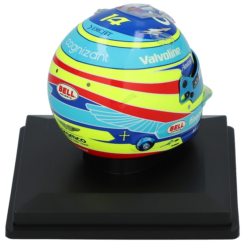 Spark Models Fernando Alonso Aston Martin 2025 Casque à l'échelle 1:5