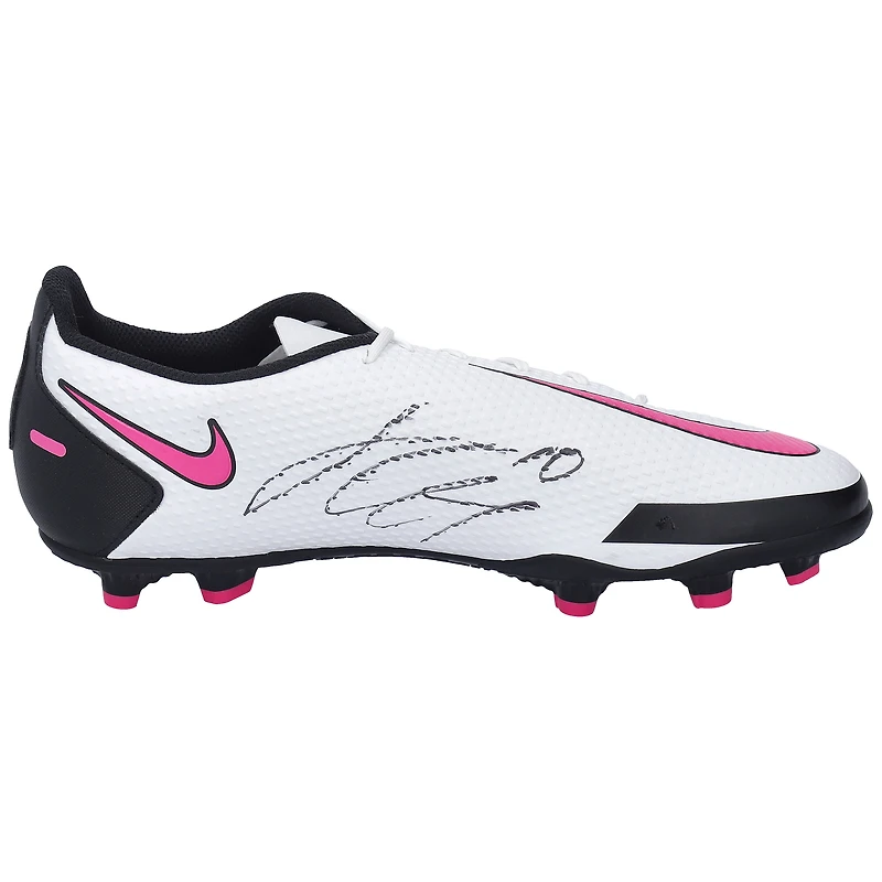 Chaussure Nike Phantom blanche dédicacée par Jack Grealish d'Aston Villa