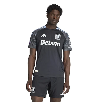 Maillot extérieur authentique adidas noir Aston Villa 2025/26 pour homme