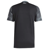 Men's adidas  Black Aston Villa 2025/26 Away Replica Jersey