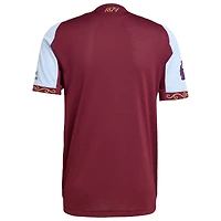 Maillot adidas Claret Aston Villa domicile authentique 2025/26 pour homme
