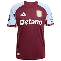 Maillot adidas Tyrone Mings Claret Aston Villa 2025/26 domicile authentique pour homme