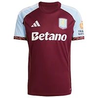 Men's adidas Tyrone Mings Claret Aston Villa 2025/26 Home Replica Jersey