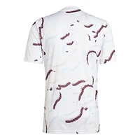 Men's adidas White Aston Villa 2025/26 AEROREADY Pre-Match Top