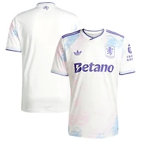 Men's adidas White Aston Villa 2025/26 Third Replica Jersey