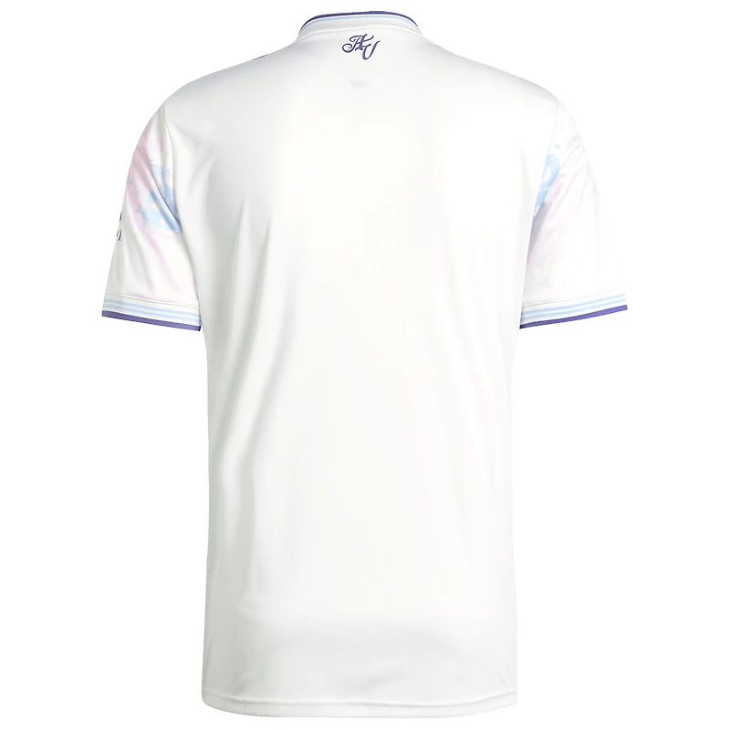 Men's adidas White Aston Villa 2025/26 Third Replica Jersey