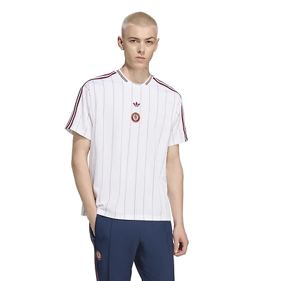 Unisex adidas  White Aston Villa Terrace Icons Jersey