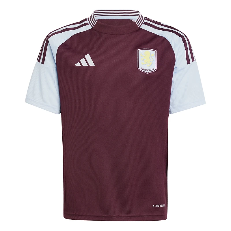 Youth adidas Claret Aston Villa 2024/25 Home Replica Jersey