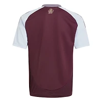 Youth adidas Claret Aston Villa 2024/25 Home Replica Jersey