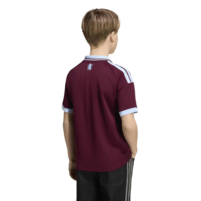 Youth adidas Claret Aston Villa 2026/27 Home Replica Jersey