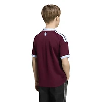 Youth adidas Claret Aston Villa 2026/27 Home Replica Jersey