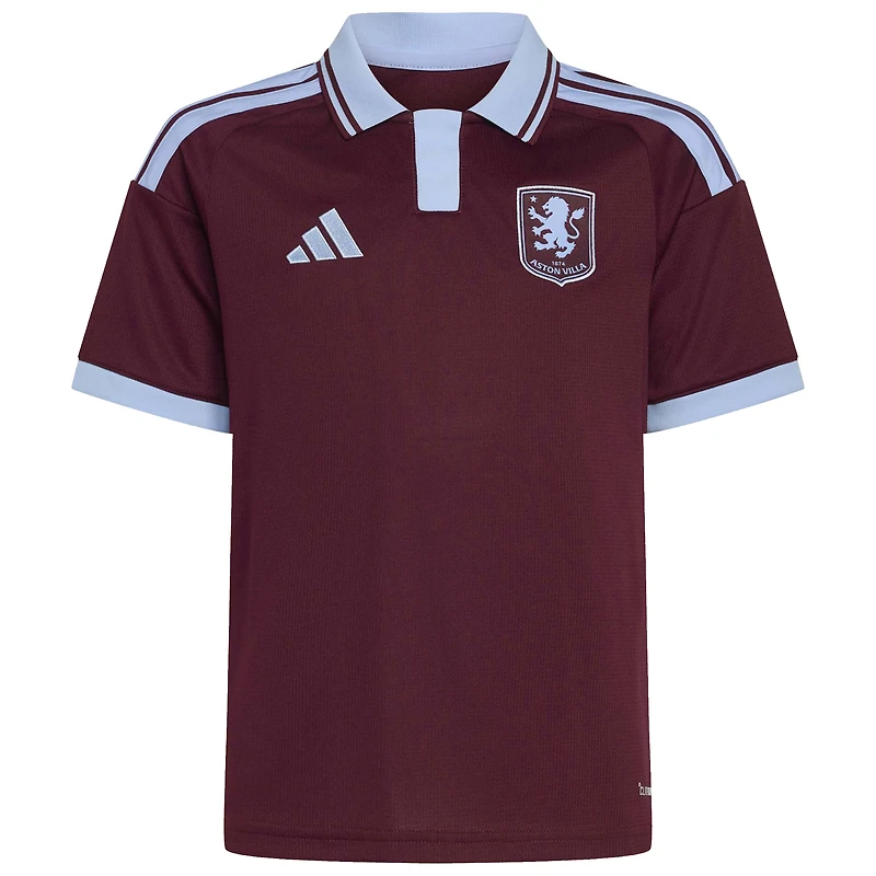 Youth adidas Claret Aston Villa 2026/27 Home Replica Jersey