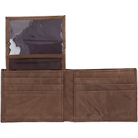 Portefeuille à deux volets en cuir Athletics