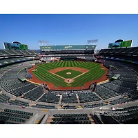 Athletics Unsigned RingCentral Coliseum General View Photograph