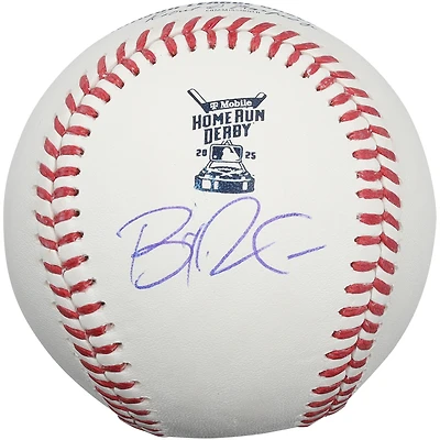 Balle de baseball autographiée par Brent Rooker des Athletics, édition 2025 du Home Run Derby de la MLB